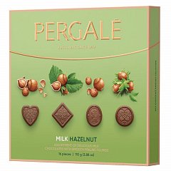 Конфеты шоколадные PERGALE Лесной орех, ассорти, 110 г, 12384 фото