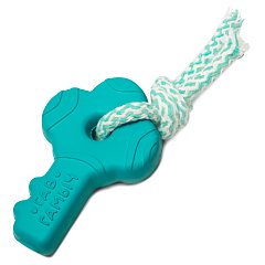 Игрушка для собак "Ключик с веревкой", 95*60мм, серия ГАВ ГАМЫЧ, Gamma фото