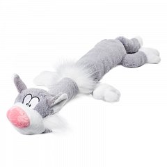 Игрушка для собак Кот с пищалками 63см, серия PLUSH FRIENDZ фото