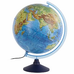 Глобус интерактивный физический/политический Globen, диаметр 320 мм, с подсветкой, INT13200288 фото