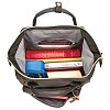 Рюкзак BRAUBERG CELEBRITY универсальный, экокожа, длинные ручки, черный, 34х23х15 см, 227081
