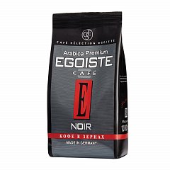 Кофе в зернах EGOISTE "Noir", натуральный, 1000 г, 100% арабика, вакуумная упаковка, 12621 фото