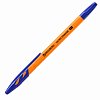 Ручки шариковые BRAUBERG "ULTRA ORANGE", СИНИЕ, НАБОР 10 штук, корпус оранжевый, узел 0,7 мм, 143571