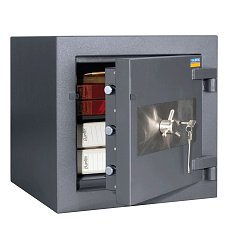 Сейф взломостойкий 3 класс VALBERG "Форт-50", 500х510х510 мм, 123 кг, ключевой замок фото