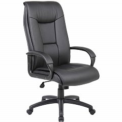 Кресло офисное BRABIX PREMIUM "Work EX-513", экокожа, черное, 531943 фото