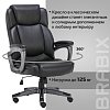 Кресло офисное BRABIX PREMIUM "Favorite EX-577", пружинный блок, рециклированная кожа, черное, 531934