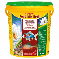 Сера Корм для прудовых рыб MIX ROYAL 21 л 3,5 кг (ведро) фото