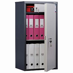 Шкаф металлический для документов AIKO "SL-87Т" ГРАФИТ, 870х460х340 мм, 21 кг, S10799090502 фото