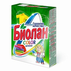 Стиральный порошок-автомат 350 г, БИОЛАН Color фото