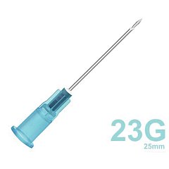 Иглы инъекционные одноразовые SFM 0,60 х 25 - 23G, КОМПЛЕКТ 100 шт. фото