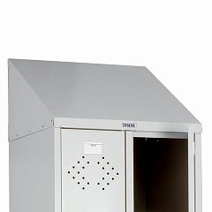 Крыша наклонная к шкафу металлическому для одежды BRABIX LK 21-80/ПРАКТИК LS 21-80, S23099501702 фото