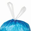 Мешки для мусора с завязками 35 л, синие, в рулоне 30 шт., ПНД 13 мкм, 48х52 см, ЛЮБАША, 608095