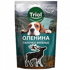 Лакомство для собак "Оленина", 40г, серия PLANET FOOD, Triol фото
