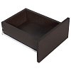 Стол письменный/компьютерный BRABIX "Scandi CD-016", 1100х500х750мм, 4 ящика, венге, 641893, ЦБ013707-3