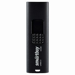 Флеш-диск 32GB SMARTBUY Fashion USB 3.0, черный, SB032GB3FSK фото