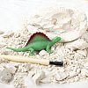 Набор для раскопок 12 видов динозавров, карточки, инструменты, развивающий BRAUBERG K, 664923