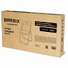 Стулья складные BRABIX "Golf Lite CF-017", КОМПЛЕКТ 4 шт., серебристый каркас, пластик, чёрный, 533034