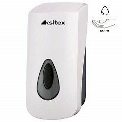 Дозатор для жидкого мыла KSITEX, наливной, белый, 1 л, SD-1068AD фото