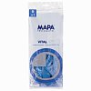 Перчатки латексные MAPA Superfood/Vital 177, внутреннее хлорированное покрытие, размер 9 (L), синие