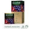 Чай GREENFIELD "Festive Grape" фруктовый 25 пакетиков в конвертах по 1,5 г, ш/к 05220, 0522-10