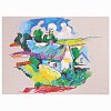 Пастель масляная художественная BRAUBERG ART CLASSIC, УТОЛЩЕННАЯ, 12 цветов, круглое сечение, 181450
