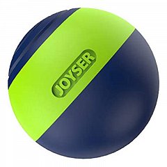Игрушка для собак JOYSER Active Резиновый мяч с пищалкой M зеленый, 6,3 см фото