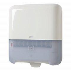 Диспенсер для полотенец в рулонах бесконтактный TORK (Система H1), Matic, белый, 551000 фото