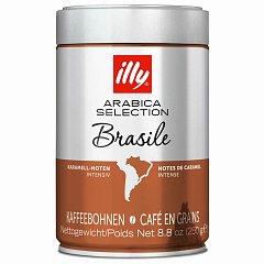 Кофе в зернах ILLY "Brasil" ИТАЛИЯ, 250 г, ж/б, 7006 фото