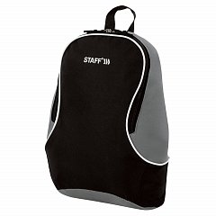 Рюкзак STAFF FLASH универсальный, черно-серый, 40х30х16 см, 270294 фото