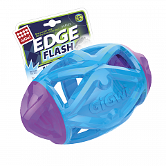 Игрушка для собак Регби-мяч светящийся 15см, серия EDGE FLASH фото