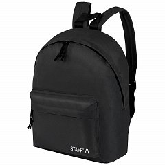 Рюкзак STAFF STREET универсальный, черный, 38x28x12 см, 226370 фото