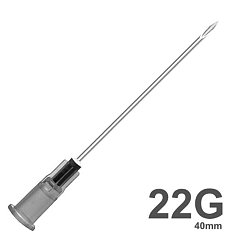 Иглы инъекционные одноразовые SFM 0,70 х 40 - 22G, КОМПЛЕКТ 100 шт. фото