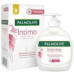 Мыло жидкое для интимной гигиены 300мл PALMOLIVE " С молочной кислотой",чувствительны, 8693495040754 фото