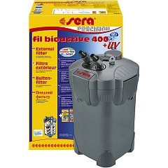 Сера Фильтр внешний для аквариума SERAfil BIOACTIVE 400 + УФ фото