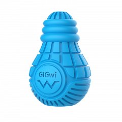 Игрушка для собак Резиновая лампочка 8 см, серия BULB RUBBER, GiGwi фото