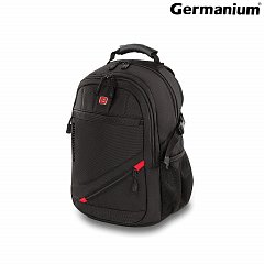 Рюкзак GERMANIUM "S-01" универсальный, с отделением для ноутбука, влагостойкий, черный, 47х32х20 см, 226947 фото