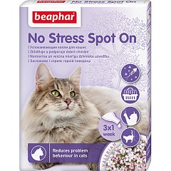 Beaphar успокаивающие капли No Stress Spot On для кошек. 3 пипетки фото