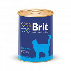 Консервы премиум класса Brit Premium Индейка фото