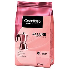 Кофе в зернах COFFESSO "Allure" 1 кг, ш/к 08217, 102487 фото