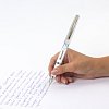 Ручка шариковая масляная с грипом BRAUBERG "Roll-X", СИНЯЯ, корпус белый с печатью, узел 0,7 мм, линия письма 0,35 мм, 143008