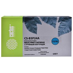 Картридж струйный CACTUS (CS-B3P24A) для HP DesignJet T920/T1500/T2530, серый фото