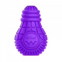 Игрушка для собак Резиновая лампочка 12 см, серия BULB RUBBER, GiGwi фото