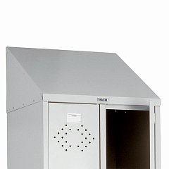 Крыша наклонная к шкафу металлическому для одежды BRABIX LK 21-60/ПРАКТИК LS 21-60, S23099501802 фото