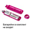Ластик электрический BRAUBERG "JET", питание от 2 батареек ААА, 8 сменных ластиков, розовый, 229617