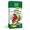 Корм Тriol Standard для мелких и средних попугаев с фруктами, 500г, Triol