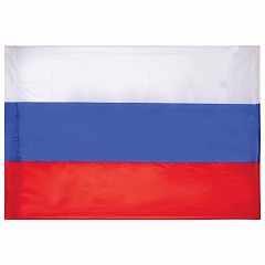 Флаг России 90х135 см, без герба, BRAUBERG, 550177, RU01 фото