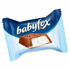 Конфеты шоколадные BABYFOX c молочной начинкой, 500 г, пакет, ш/к 61412, УК803 фото