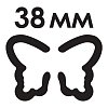 Дырокол фигурный 3D "Бабочка", диаметр вырезной фигуры 38 мм, ОСТРОВ СОКРОВИЩ, 227179