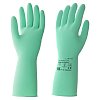 Перчатки латексные КЩС, прочные, хлопковое напыление, размер 8,5-9 L, большой, зеленые, HQ Profiline, 73586