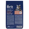 Brit Premium сухой корм для стерилизованных кошек с лососем и курицей 8 кг.